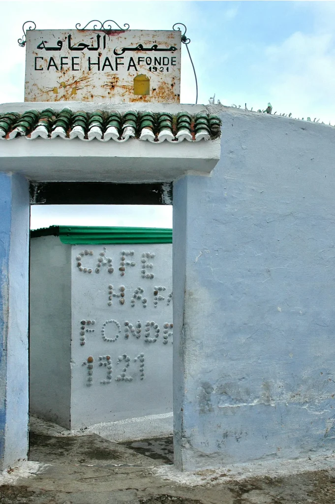 Café Hafa à Tanger