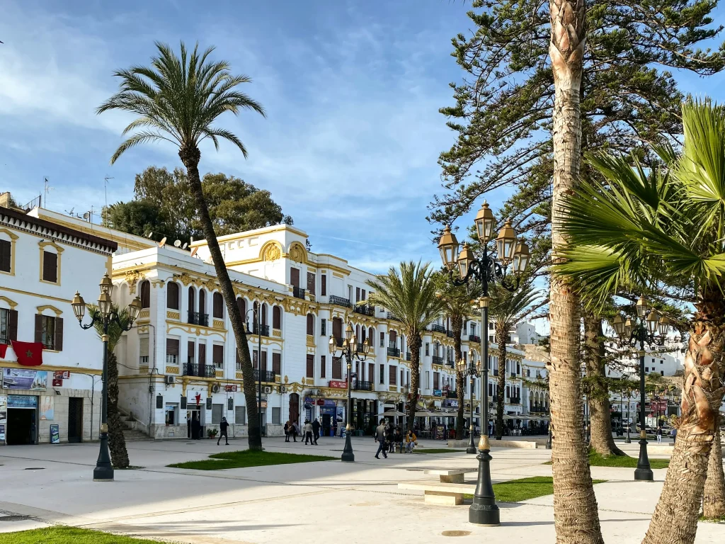 place de la Médina à Tanger au Maroc