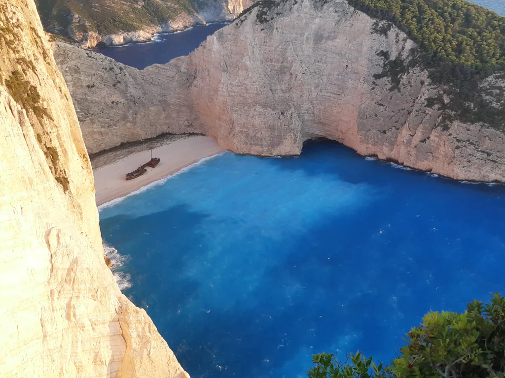 Plage de Navagio à Zakynthos