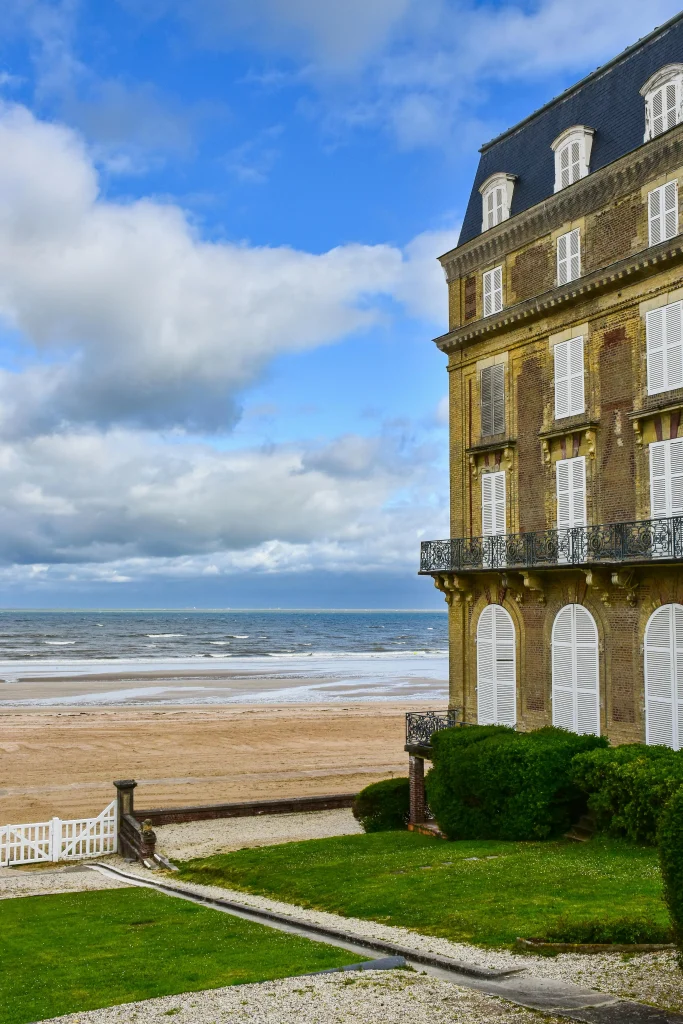 plage de Trouville en Normandie