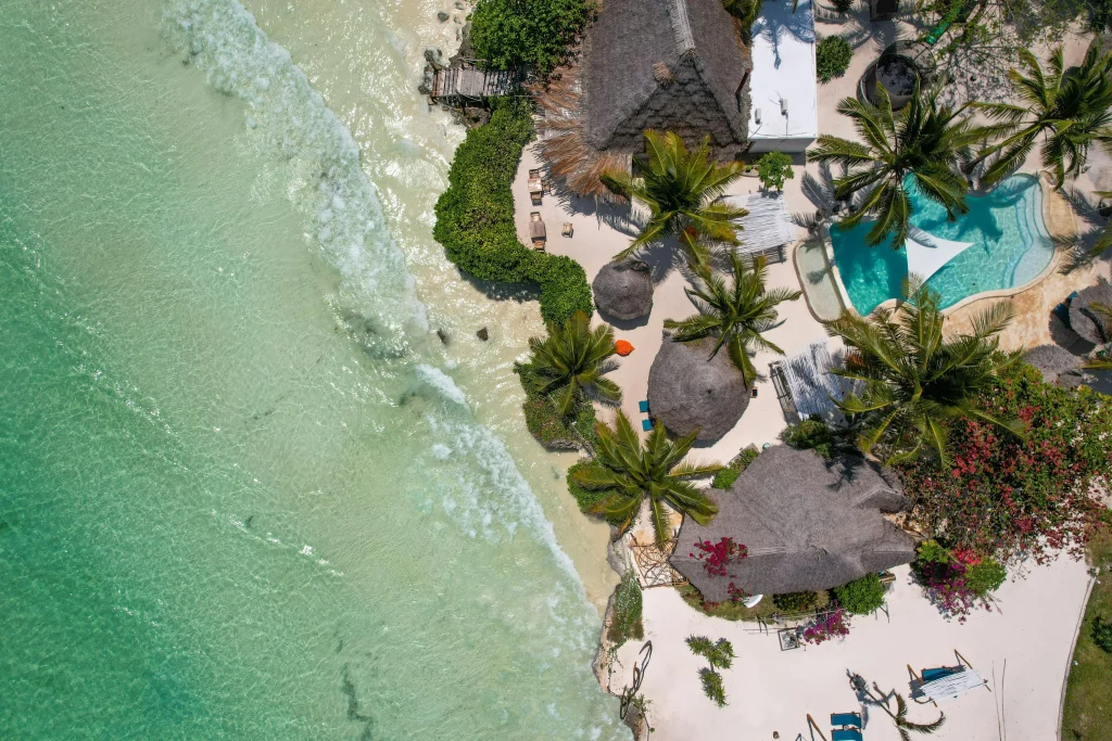 tanzanie zanzibar Zanzibar vu du ciel