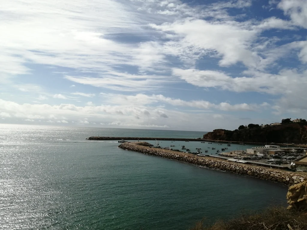 Port d'albufeira en Algarve