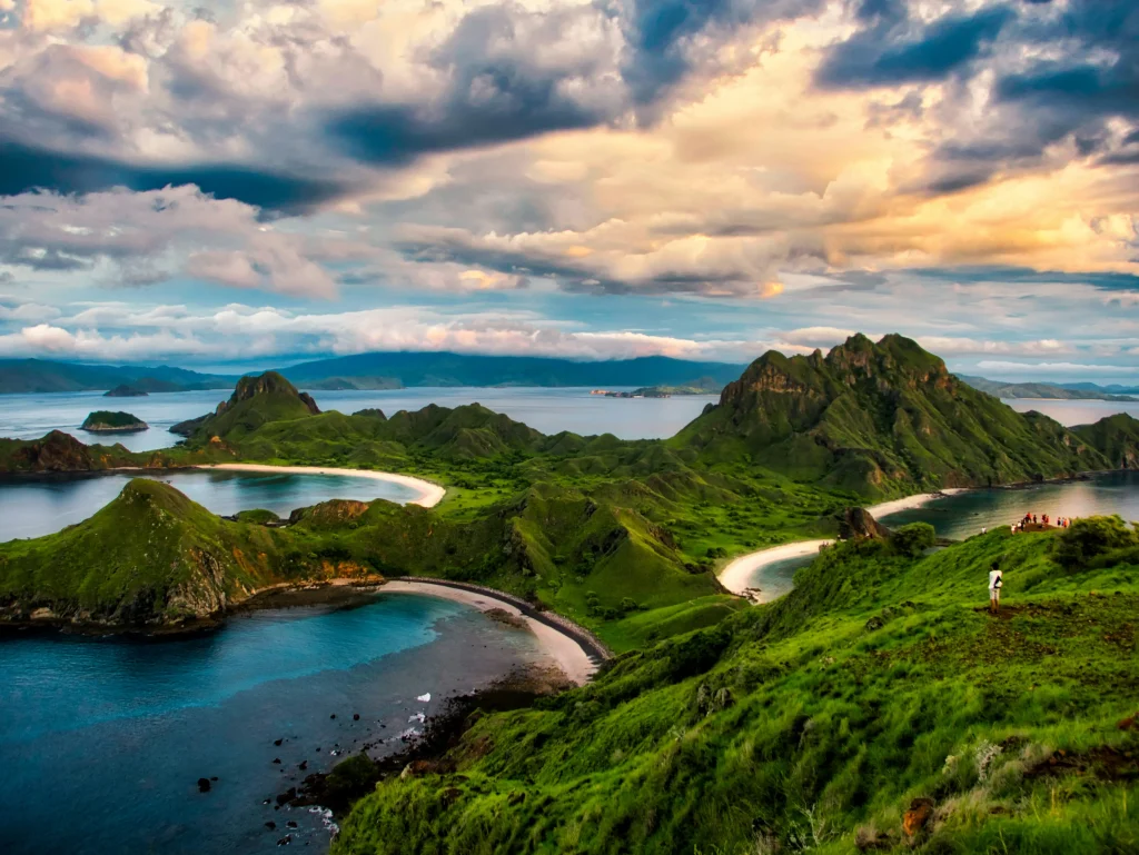 île de Padar en Indonésie