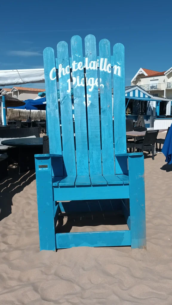 Chaise de Chatelaillon-plage