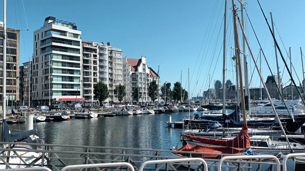 Port d'Ostende en Belgique